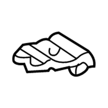 Chrysler 5098931AA Mount Bracket Plate