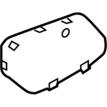 Jeep 1BU241D1AA Bezel