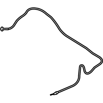 Jeep Grand Cherokee Hood Cable - 55394495AB