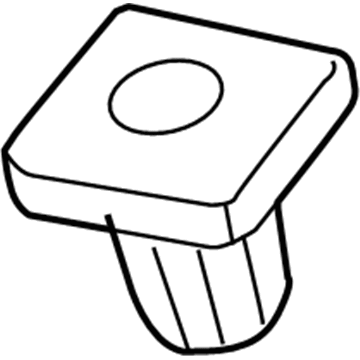 Dodge 6507330AA High Mount Lamp Nut