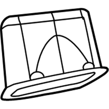 Jeep 5108064AA Pull Pocket