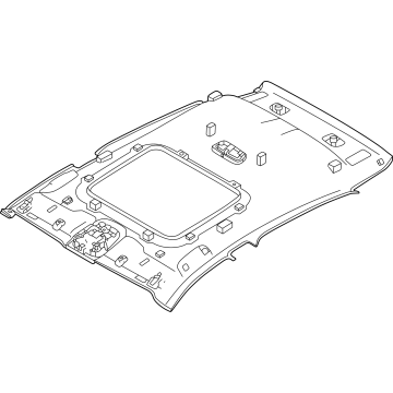 Mopar 7QH55U3WAA Headliner Mopar 7QH55U3WAA Headliner