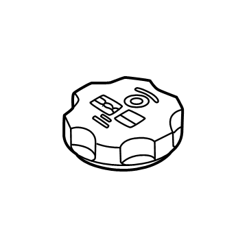 Dodge 68490271AA Reservoir Cap