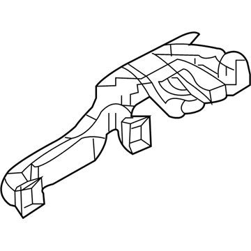 Chrysler 68004923AA Front Duct