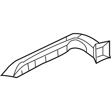 Chrysler 5134446AE Front Duct
