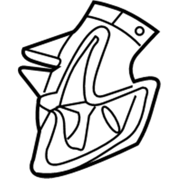 2009 Chrysler Aspen Air Duct - 55056179AA