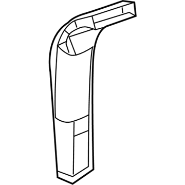 2009 Chrysler Aspen Air Duct - 55056176AA