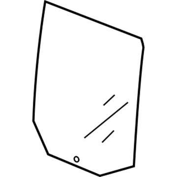 Jeep 55395732AB Door Glass