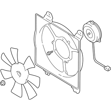 Chrysler MR315303 Fan Assembly