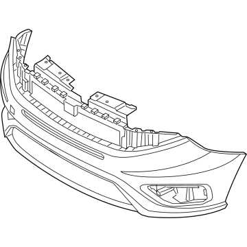 Ram 5YH25LXHAA Bumper Cover
