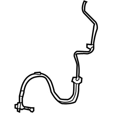 2010 Dodge Nitro Brake Line - 52109851AF