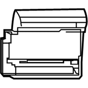 Dodge 4662028AA Bin Mat