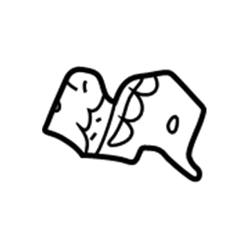 Dodge 4591484AB Vapor Canister Bracket