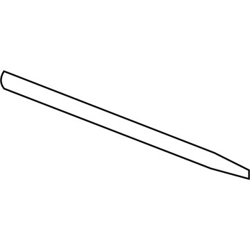 Ram Door Moldings - 55077728AA