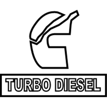 Dodge 55078116AA Nameplate