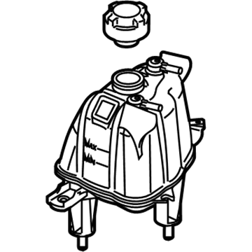 Ram Coolant Reservoir - 52014880AA