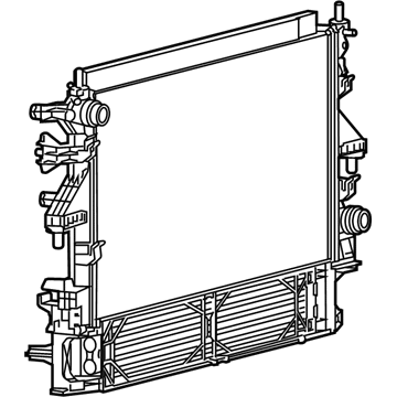 Ram Radiator - 68648998AA