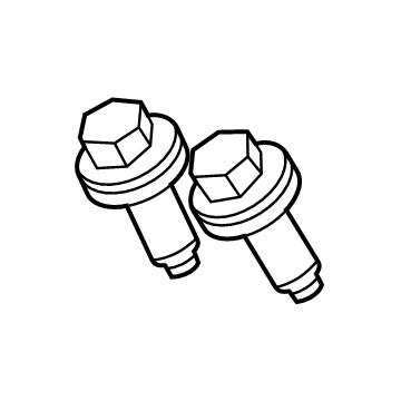 Jeep 6512380AA Motor Mount Bolt