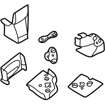 Mopar 4696368 Closure Panel, Front Lower Passenger Side Mopar 4696368 Closure Panel, Front Lower Passenger Side