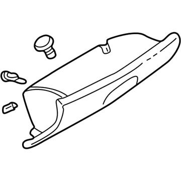 Dodge MR791353 Glove Box