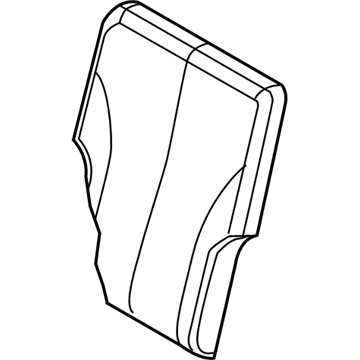 Chrysler 1BC291DVAA Seat Back Cover