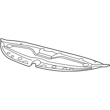 Mopar 68110455AD Sight Shield, Front