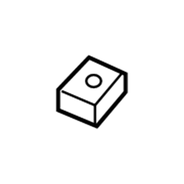 Chrysler 6105241AA Support Bracket Nut