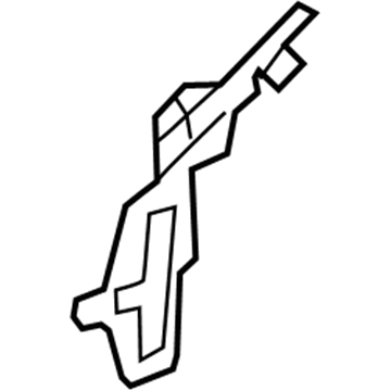 Mopar 68385110AA Headlamp Bracket, Passenger Side