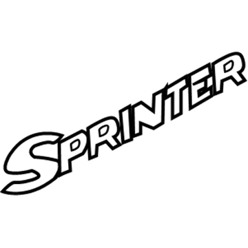 Dodge 68006517AA Nameplate