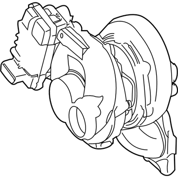 Jeep Turbocharger - 68037206AA