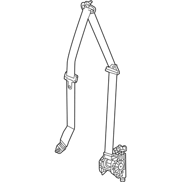 Chrysler Pacifica Seat Belt - 5LA36DX9AG