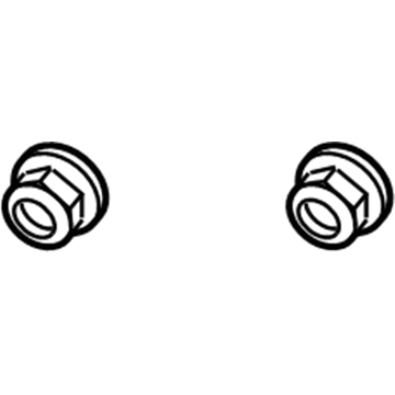 Dodge 6031869 Lower Trim Panel Nut