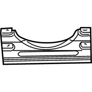 Dodge 4595892AA Lower Reinforcement