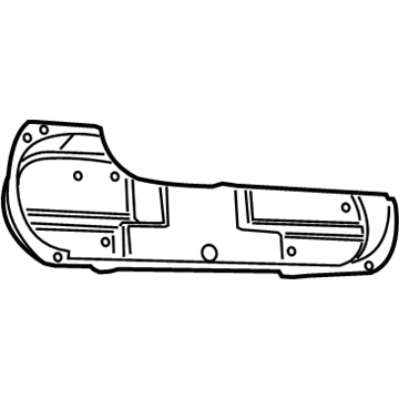 Jeep 1DR91DK2AB Speaker Trim Panel