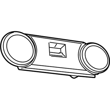 Jeep 1DR92XDVAA Speaker Housing