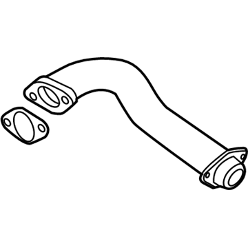 Jeep Grand Cherokee EGR Tube - 68321413AA