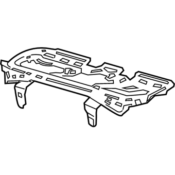Dodge 68080815AA Frame - Rear Seat Cushion