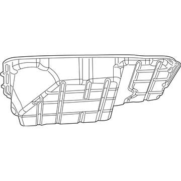 Dodge 68065923AA Transmission Pan