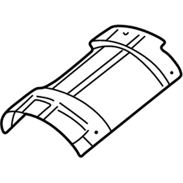 Chrysler 4878869AB Heat Shield