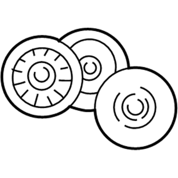 Dodge Dakota Belt Tensioner - 53030958