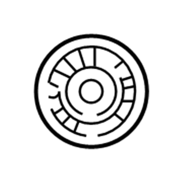 Jeep A/C Idler Pulley - 53031045