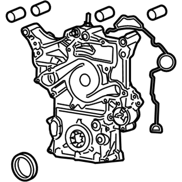 Jeep 68416971AB Timing Cover