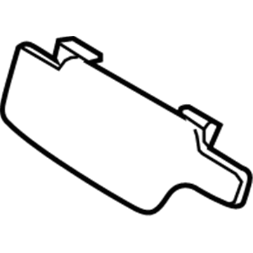 Dodge 5104438AA Sunvisor