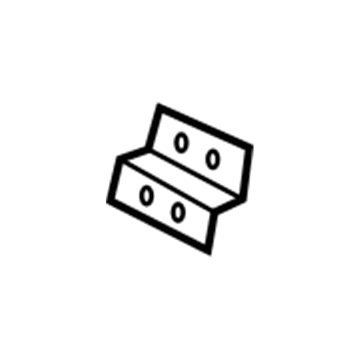 Dodge 5124268AA Sunvisor Bracket