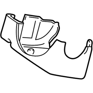 Dodge Ram 2500 Steering Column Cover - KJ95JX8AB