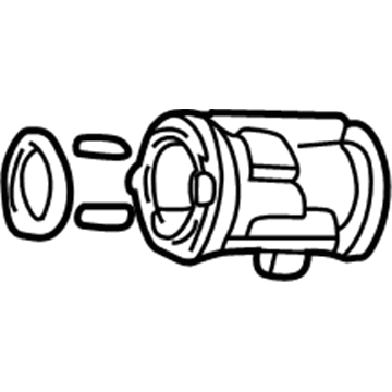 Dodge 5003845AA Ignition Lock Cylinder