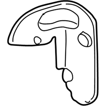 Chrysler 5014870AA Modulator Bracket