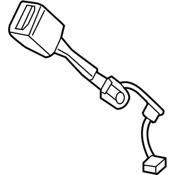 Chrysler 200 Seat Belt - 6DR271X9AB