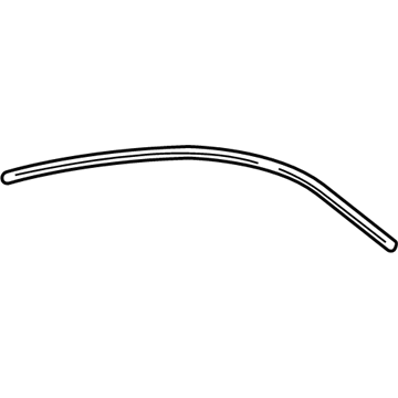 Mopar 55277191AB Upper Seal, Driver Side Mopar 55277191AB Upper Seal, Driver Side