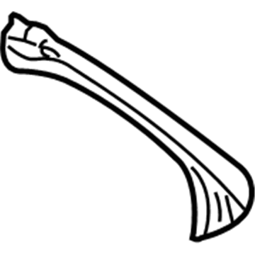 Mopar 55276409AB Windshield Frame, Front Upper Driver Side